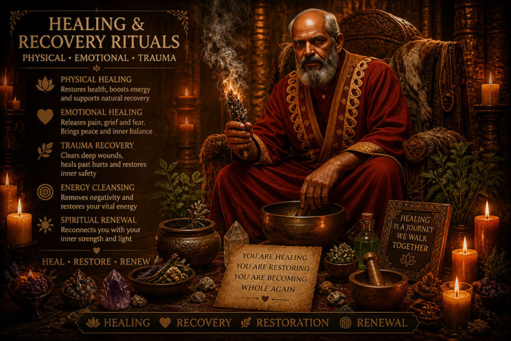 Healing & Recovery Rituals - Physical, Emotional, Trauma